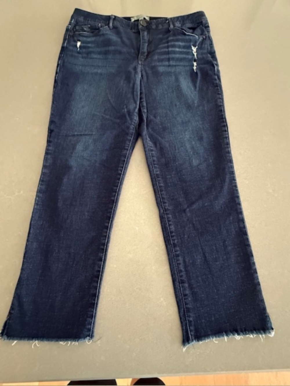 Women's Wit & Wisdom Sz 14 (Nordstrom) Straight Leg High Rise Denim Jeans